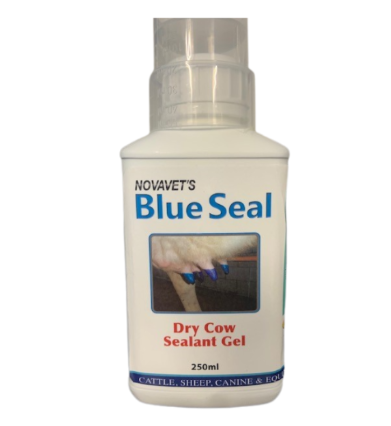 Blue Seal Dry Cow Teat Sealant Gel for mastitis prevention in dairy cows